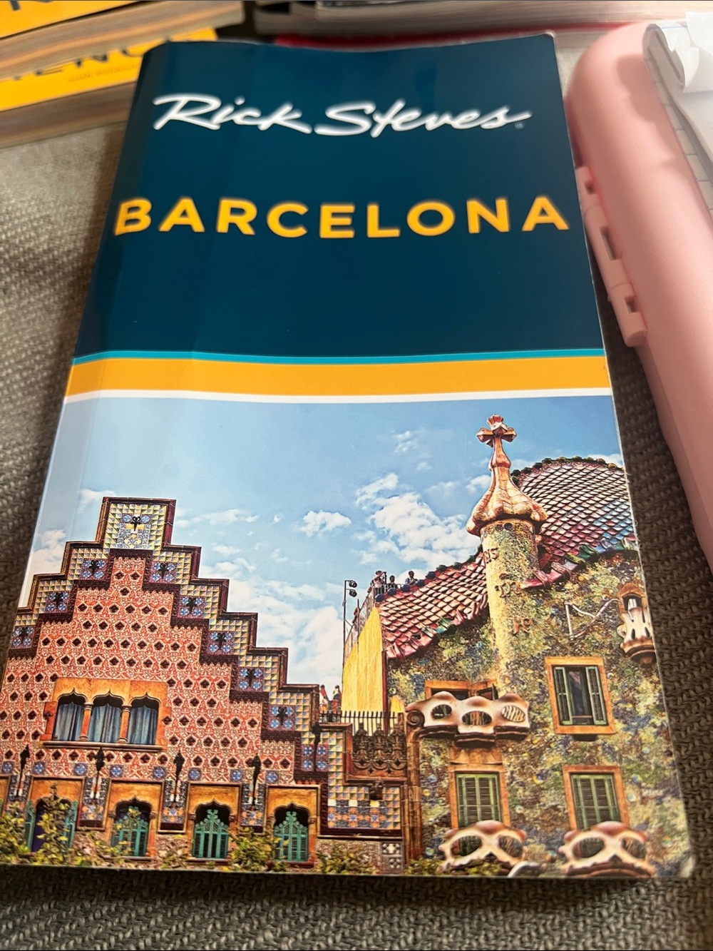 listing Title: Rick Steves Barcelona Travel Guidebook (Paperback) - Clean Copy